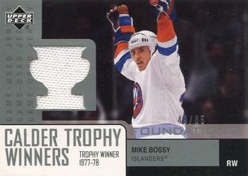 2002-03 Upper Deck Foundations - Calder Winners Silver #T-MB Mike Bossy Front