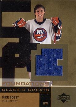 2002-03 Upper Deck Foundations - Classic Greats #G-MB Mike Bossy Front