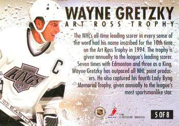 1994-95 Ultra - NHL Award Winners #5 Wayne Gretzky Back