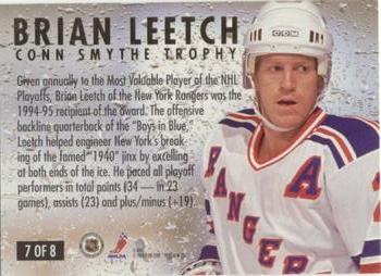 1994-95 Ultra - NHL Award Winners #7 Brian Leetch Back