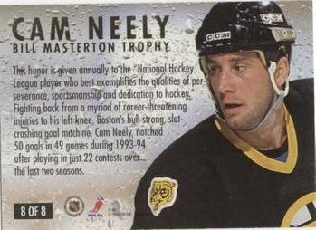 1994-95 Ultra - NHL Award Winners #8 Cam Neely Back