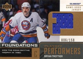2002-03 Upper Deck Foundations - Playoff Performers #P-BT Bryan Trottier Front