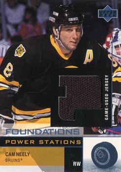 2002-03 Upper Deck Foundations - Power Stations #S-CN Cam Neely Front