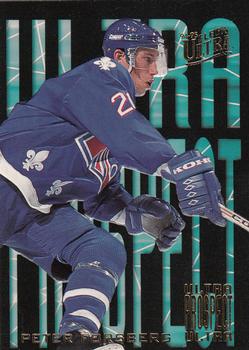 1994-95 Peter Forsberg Quebec Nordiques Practice Worn Jersey – Rookie