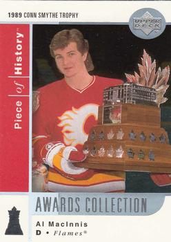 2002-03 Upper Deck Piece of History - Awards Collection #AC26 Al MacInnis Front