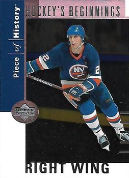2002-03 Upper Deck Piece of History - Hockey's Beginnings #HB7 Mike Bossy Front