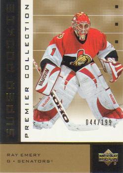 2002-03 Upper Deck Premier Collection - Gold #91 Ray Emery Front