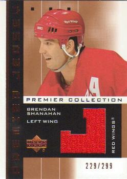 2002-03 Upper Deck Premier Collection - Jerseys Bronze #PP-BS Brendan Shanahan Front