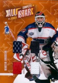 2003-04 Be a Player Memorabilia - All-Star Complete Jerseys #ASCJ-9 Martin Brodeur Front