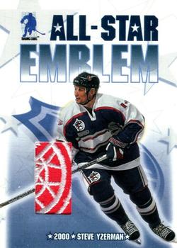 2003-04 Be a Player Memorabilia - All-Star Emblems #ASE-20 Steve Yzerman Front