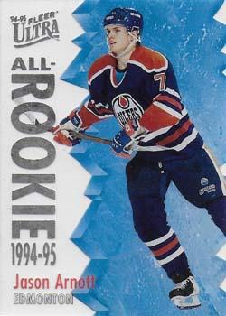 1994-95 Ultra - All-Rookies #1 Jason Arnott Front