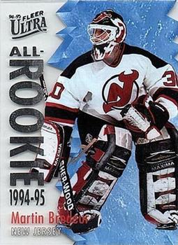 1994-95 Ultra - All-Rookies #2 Martin Brodeur Front