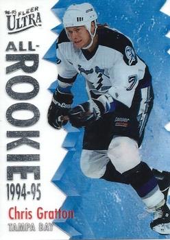 1994-95 Ultra - All-Rookies #4 Chris Gratton Front