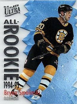 1994-95 Ultra - All-Rookies #9 Bryan Smolinski Front
