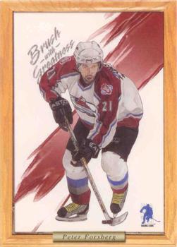 2003-04 Be a Player Memorabilia - Brush with Greatness Draw Contest #NNO Peter Forsberg Front