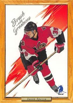 2003-04 Be a Player Memorabilia - Brush with Greatness Draw Contest #NNO Jason Spezza Front
