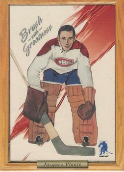 2003-04 Be a Player Memorabilia - Brush with Greatness Draw Contest #NNO Jacques Plante Front