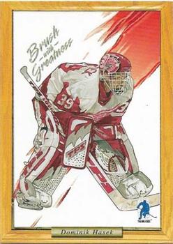 2003-04 Be a Player Memorabilia - Brush with Greatness Draw Contest #NNO Dominik Hasek Front