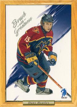 Dany Heatley LIMITED STOCK Thrashers 8x10 Photo 