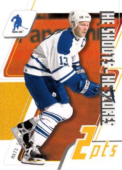 2003-04 Be a Player Memorabilia - He Shoots-He Scores Points #NNO Mats Sundin Front