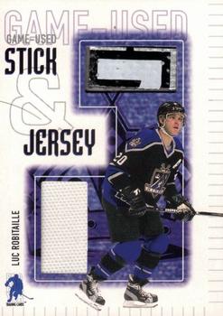 2003-04 Be a Player Memorabilia - Jersey and Stick #SJ-13 Luc Robitaille Front