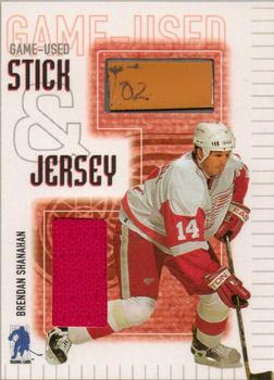 2003-04 Be a Player Memorabilia - Jersey and Stick #SJ-38 Brendan Shanahan Front