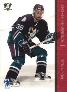 2003-04 Be a Player Memorabilia - Ruby #73 Petr Sykora Front