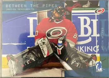 2003-04 Be a Player Memorabilia - Sapphire #132 Kevin Weekes Front