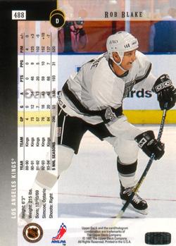 1994-95 Upper Deck #488 Rob Blake Back