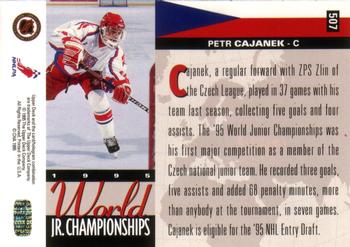 1994-95 Upper Deck #507 Petr Cajanek Back