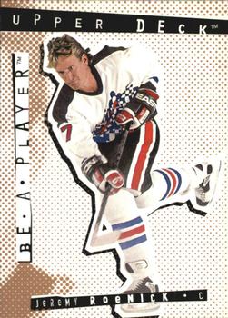 1994-95 Upper Deck Be a Player #R12 Jeremy Roenick Front