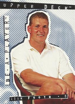 1994-95 Upper Deck Be a Player #R42 Adam Foote Front