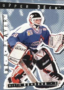 1994-95 Upper Deck Be a Player #R58 Martin Brodeur Front
