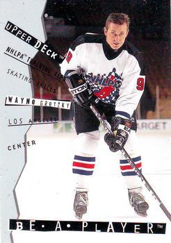 1994-95 Upper Deck Be a Player #R99 Wayne Gretzky Front