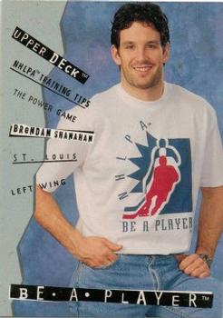 1994-95 Upper Deck Be a Player #R104 Brendan Shanahan Front