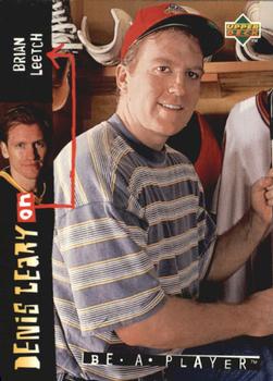 1994-95 Upper Deck Be a Player #R149 Brian Leetch Front