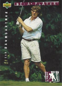 1994-95 Upper Deck Be a Player #R166 Ken Baumgartner Front