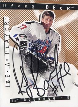 1994-95 Upper Deck Be a Player - Autographs #32 Ray Bourque Front