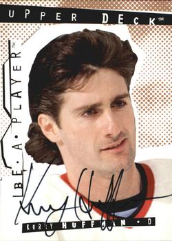 1994-95 Upper Deck Be a Player - Autographs #83 Kerry Huffman Front