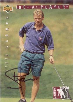 1994-95 Upper Deck Be a Player - Autographs #146 Steve Larmer Front
