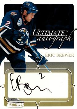 2003-04 Be a Player Ultimate Memorabilia - Gold #37 Eric Brewer Front