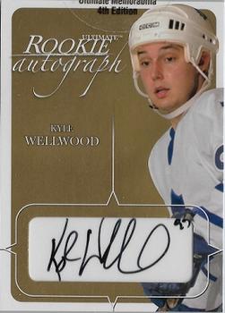 2003-04 Be a Player Ultimate Memorabilia - Gold #130 Kyle Wellwood Front