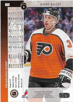 1994-95 Upper Deck - Electric Ice #19 Garry Galley Back
