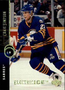 1994-95 Upper Deck - Electric Ice #50 Craig Simpson Front