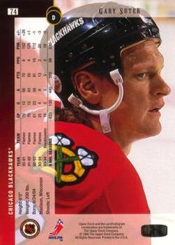 1994-95 Upper Deck - Electric Ice #74 Gary Suter Back
