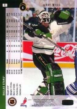 1994-95 Upper Deck - Electric Ice #81 Andy Moog Back