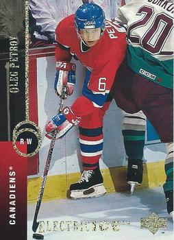 1994-95 Upper Deck - Electric Ice #137 Oleg Petrov Front