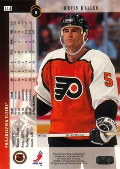 1994-95 Upper Deck - Electric Ice #144 Kevin Haller Back