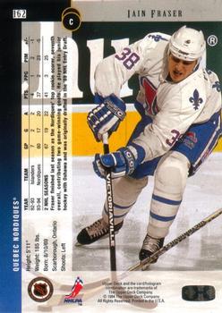 1994-95 Upper Deck - Electric Ice #162 Iain Fraser Back