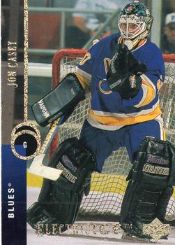 1994-95 Upper Deck - Electric Ice #206 Jon Casey Front